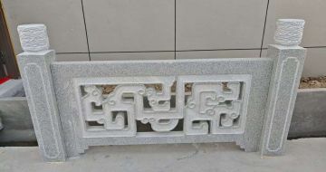 乌鲁木齐芝麻白河道栏杆 桥栏杆