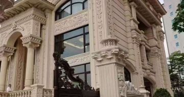 乌鲁木齐黄金麻别墅外墙异形定制