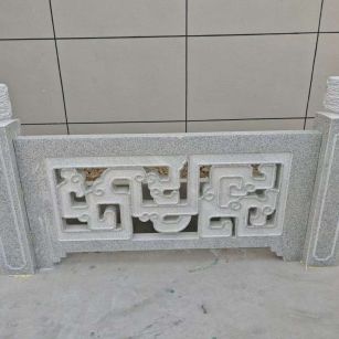 乌鲁木齐芝麻白河道栏杆 桥栏杆
