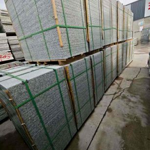 乌鲁木齐芝麻白地铺版 石材地铺石